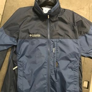 Columbia Windbreaker Jacket Packable Mens Medium